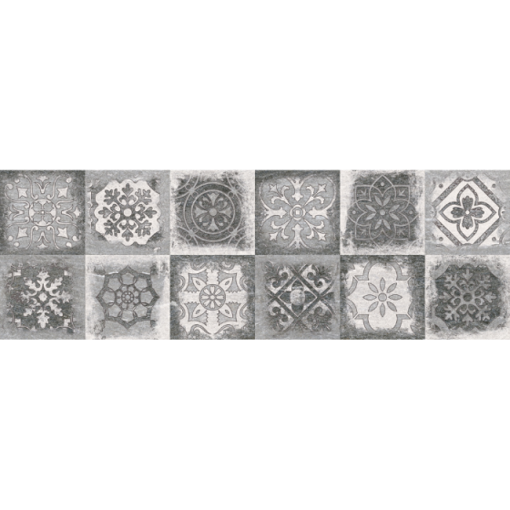 Keros MyStone Patchwork Gris 30×90 ματ διακοσμητικό πλακάκι τοίχου stone look patchwork